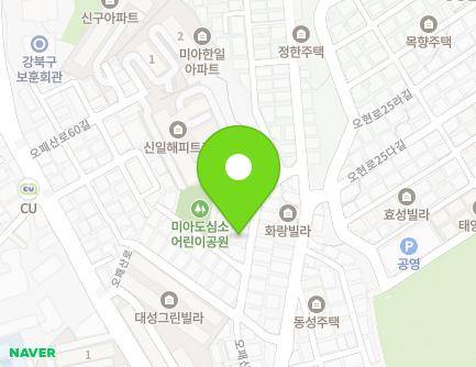 16 Opaesan-ro 52ma-gil, Gangbuk-gu, Seoul, Republic of Korea Map