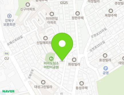 14 Opaesan-ro 52ma-gil, Gangbuk-gu, Seoul, Republic of Korea Map