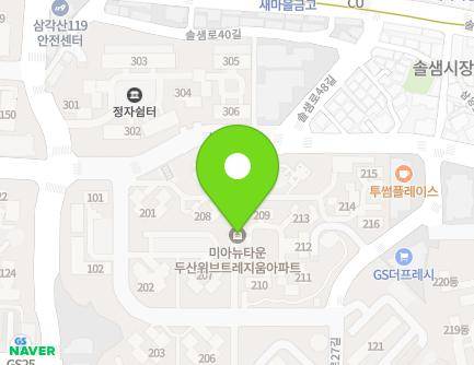 95 Samyang-ro 27-gil, Gangbuk-gu, Seoul, Republic of Korea Map