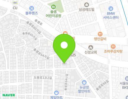 10-4 Solsaem-ro 64na-gil, Gangbuk-gu, Seoul, Republic of Korea Map