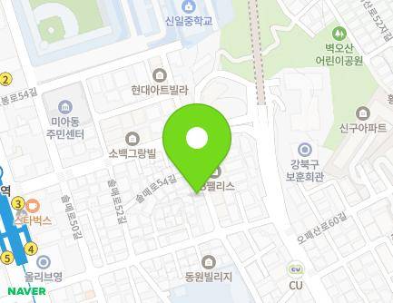 12 Solmae-ro 54-gil, Gangbuk-gu, Seoul, Republic of Korea Map