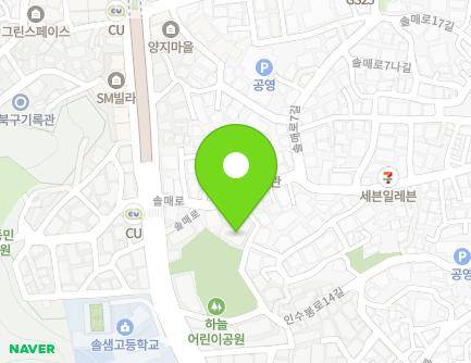 8 Solmae-ro 6-gil, Gangbuk-gu, Seoul, Republic of Korea Map