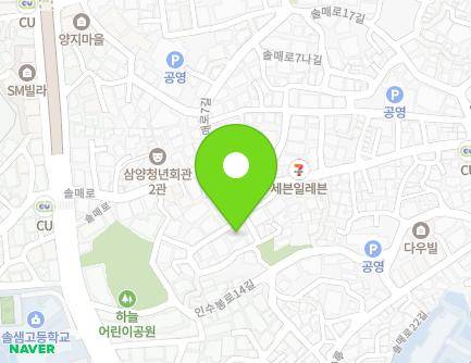 11 Solmae-ro 10-gil, Gangbuk-gu, Seoul, Republic of Korea Map