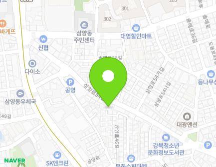 38 Samyang-ro 54-gil, Gangbuk-gu, Seoul, Republic of Korea Map