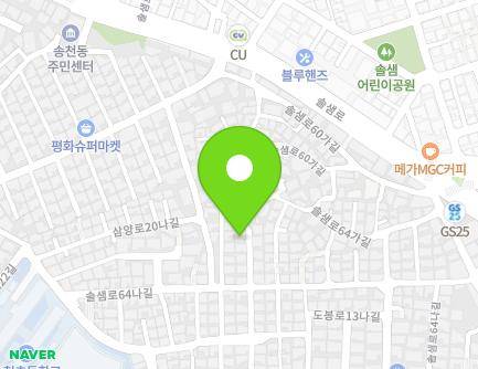 38-9 Solsaem-ro 64na-gil, Gangbuk-gu, Seoul, Republic of Korea Map