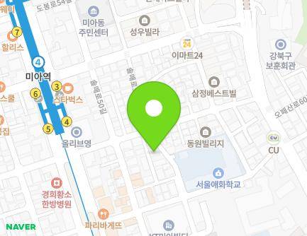 28 Solmae-ro 52-gil, Gangbuk-gu, Seoul, Republic of Korea Map