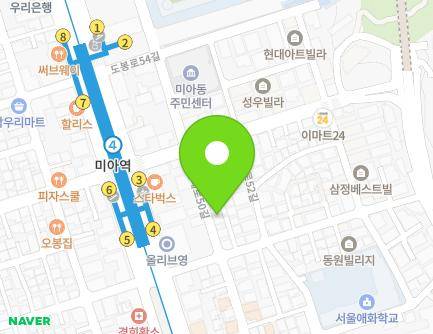 13 Solmae-ro 50-gil, Gangbuk-gu, Seoul, Republic of Korea Map