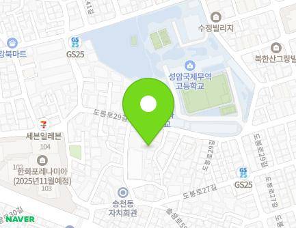 75-1 Dobong-ro 29-gil, Gangbuk-gu, Seoul, Republic of Korea Map