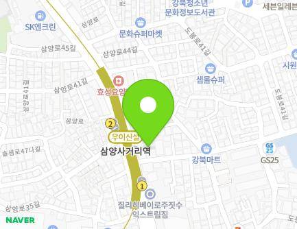 3 Samyang-ro 38-gil, Gangbuk-gu, Seoul, Republic of Korea Map