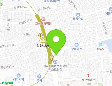 190 Samyang-ro, Gangbuk-gu, Seoul, Republic of Korea Map