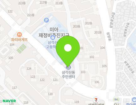 34 Samyang-ro 19-gil, Gangbuk-gu, Seoul, Republic of Korea Map