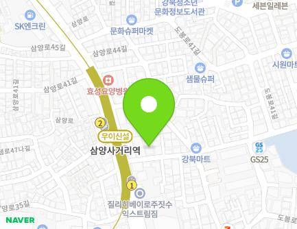 7 Samyang-ro 38-gil, Gangbuk-gu, Seoul, Republic of Korea Map