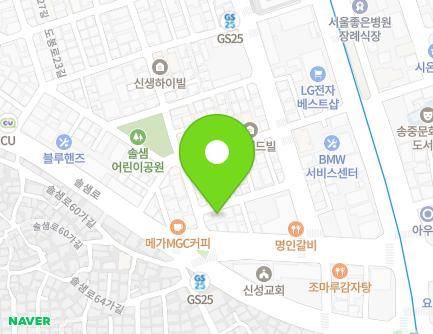 4-4 Solsaem-ro 65-gil, Gangbuk-gu, Seoul, Republic of Korea Map