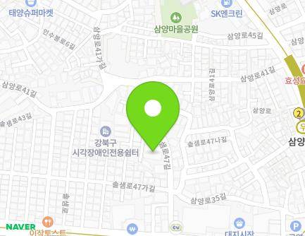 21 Solsaem-ro 47-gil, Gangbuk-gu, Seoul, Republic of Korea Map