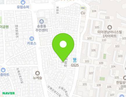 18-10 Opaesan-ro 38-gil, Gangbuk-gu, Seoul, Republic of Korea Map
