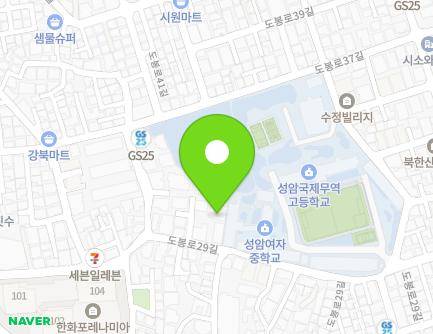 88 Dobong-ro 29-gil, Gangbuk-gu, Seoul, Republic of Korea Map