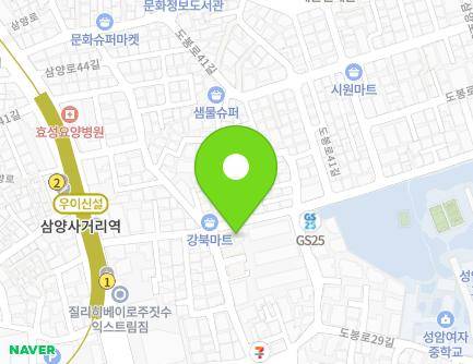 24 Samyang-ro 38-gil, Gangbuk-gu, Seoul, Republic of Korea Map