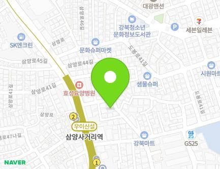 17 Samyang-ro 38ga-gil, Gangbuk-gu, Seoul, Republic of Korea Map