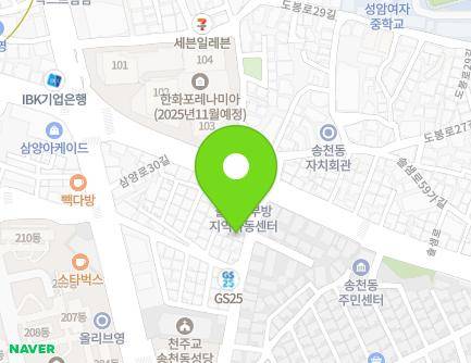 53 Samyang-ro 24-gil, Gangbuk-gu, Seoul, Republic of Korea Map