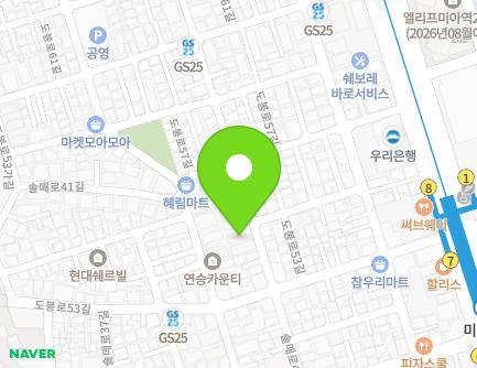 27 Solmae-ro 43-gil, Gangbuk-gu, Seoul, Republic of Korea Map