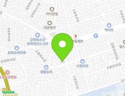 88 Dobong-ro 41-gil, Gangbuk-gu, Seoul, Republic of Korea Map