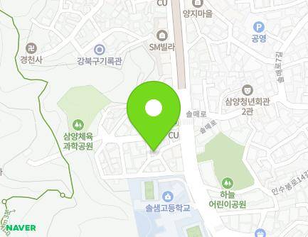 11-3 Insubong-ro 17-gil, Gangbuk-gu, Seoul, Republic of Korea Map