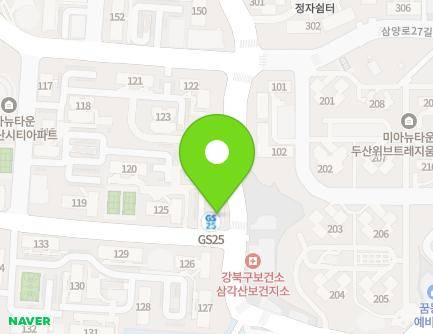 157 Samyang-ro 19-gil, Gangbuk-gu, Seoul, Republic of Korea Map