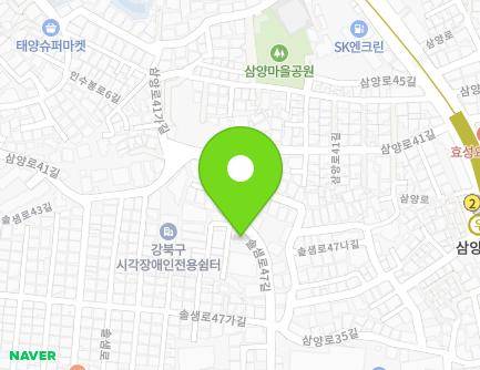 27 Solsaem-ro 47-gil, Gangbuk-gu, Seoul, Republic of Korea Map