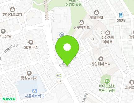 7-5 Opaesan-ro 58-gil, Gangbuk-gu, Seoul, Republic of Korea Map