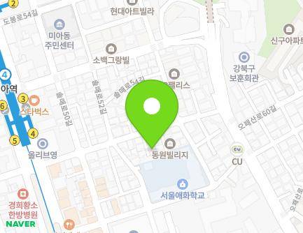 28-5 Dobong-ro 50-gil, Gangbuk-gu, Seoul, Republic of Korea Map