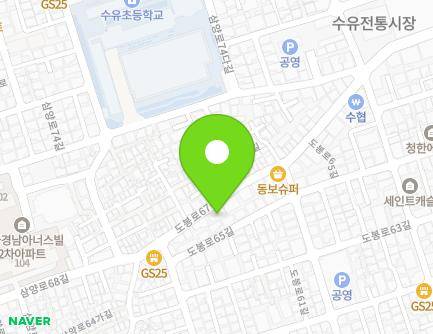 71 Dobong-ro 67-gil, Gangbuk-gu, Seoul, Republic of Korea Map