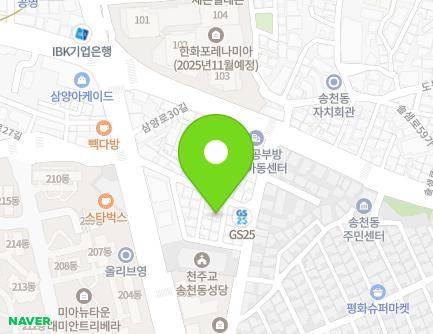 18-4 Samyang-ro 28-gil, Gangbuk-gu, Seoul, Republic of Korea Map