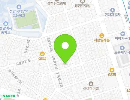 30 Dobong-ro 25-gil, Gangbuk-gu, Seoul, Republic of Korea Map
