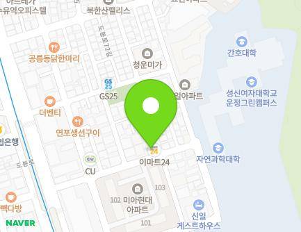 74 Deongneung-ro 30-gil, Gangbuk-gu, Seoul, Republic of Korea Map