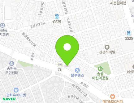 299 Solsaem-ro, Gangbuk-gu, Seoul, Republic of Korea Map