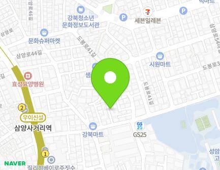 25-4 Samyang-ro 38-gil, Gangbuk-gu, Seoul, Republic of Korea Map