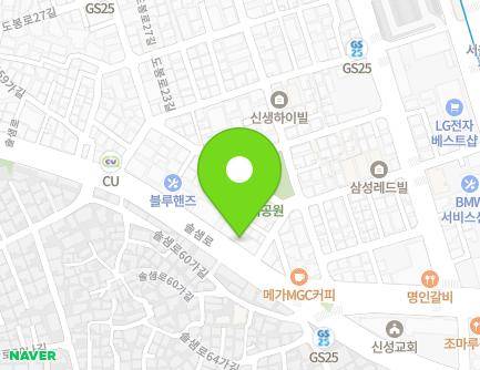 309 Solsaem-ro, Gangbuk-gu, Seoul, Republic of Korea Map