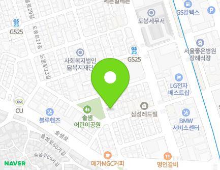 20 Solsaem-ro 65-gil, Gangbuk-gu, Seoul, Republic of Korea Map