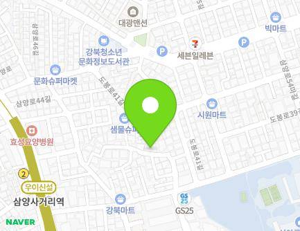 23 Samyang-ro 38da-gil, Gangbuk-gu, Seoul, Republic of Korea Map