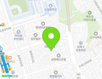 8 Solmae-ro 54-gil, Gangbuk-gu, Seoul, Republic of Korea Map