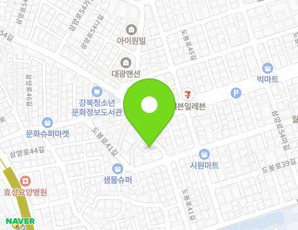 14 Samyang-ro 54da-gil, Gangbuk-gu, Seoul, Republic of Korea Map