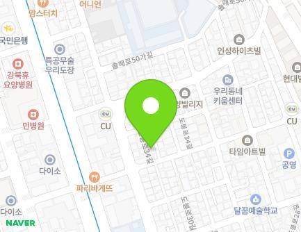 15-4 Dobong-ro 34-gil, Gangbuk-gu, Seoul, Republic of Korea Map