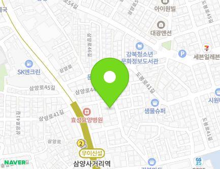 27 Samyang-ro 38ga-gil, Gangbuk-gu, Seoul, Republic of Korea Map