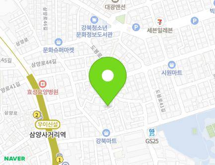 16-4 Samyang-ro 38da-gil, Gangbuk-gu, Seoul, Republic of Korea Map