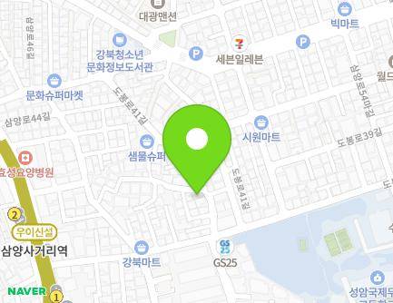 28 Samyang-ro 38da-gil, Gangbuk-gu, Seoul, Republic of Korea Map