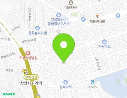 14 Samyang-ro 38da-gil, Gangbuk-gu, Seoul, Republic of Korea Map