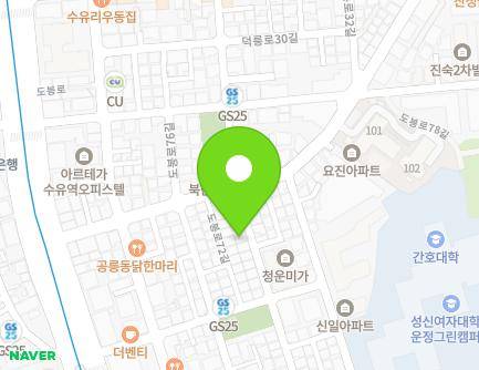 42-1 Deongneung-ro 30-gil, Gangbuk-gu, Seoul, Republic of Korea Map