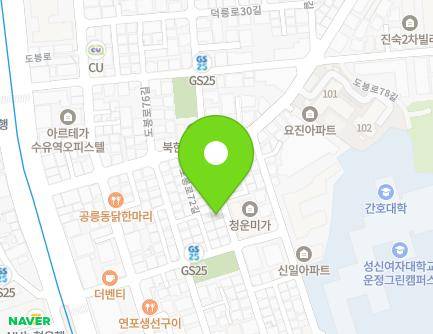 50 Deongneung-ro 30-gil, Gangbuk-gu, Seoul, Republic of Korea Map