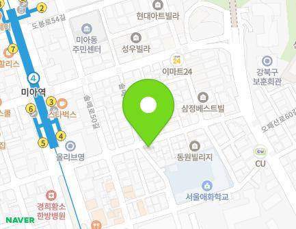 22 Dobong-ro 50-gil, Gangbuk-gu, Seoul, Republic of Korea Map