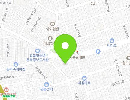 82 Samyang-ro 54-gil, Gangbuk-gu, Seoul, Republic of Korea Map